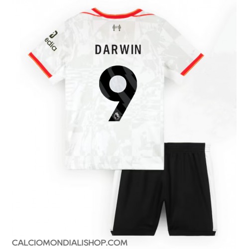 Maglie da calcio Liverpool Darwin Nunez #9 Terza Maglia Bambino 2024-25 Manica Corta (+ Pantaloni corti)